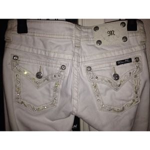 White Miss Me jeans skinny new bought the wrong sz