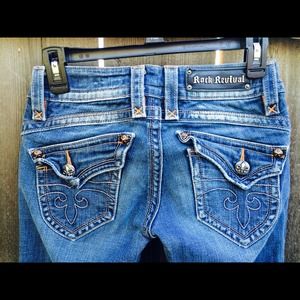 rock revival jeans