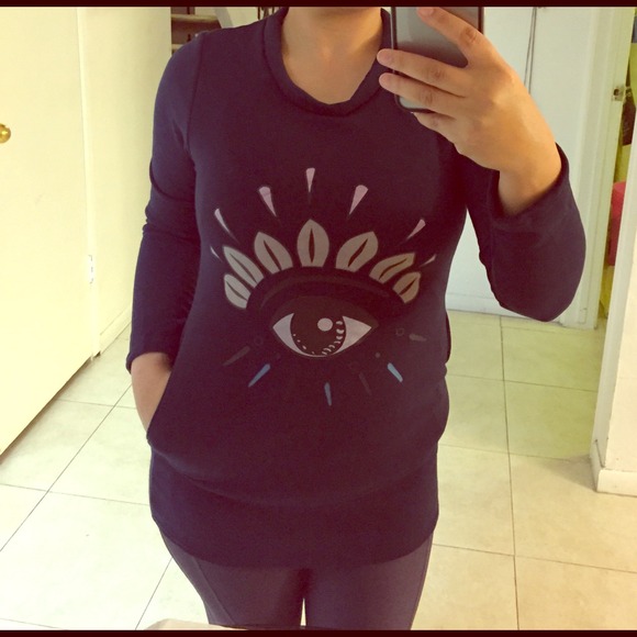 Sweaters - The Eye sweater kenzo-ish