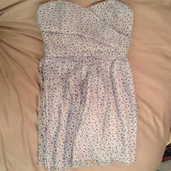 Blue Floral Dress