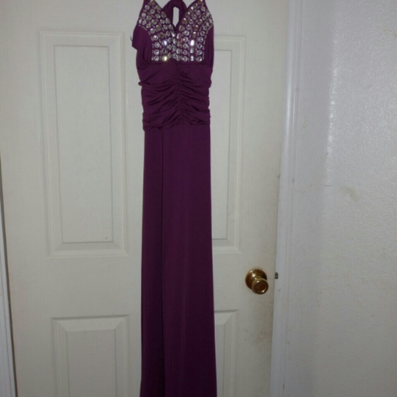 NWOT Purple Cocktail or Prom Dress
