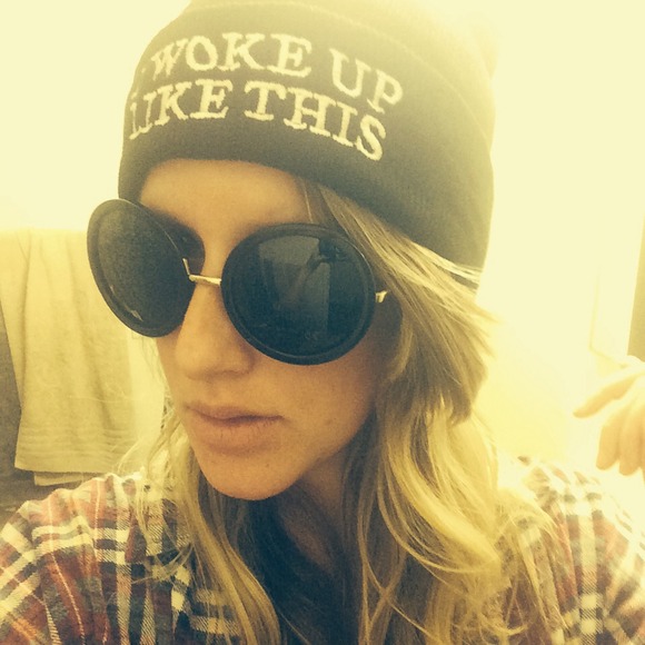 ❌SOLD❌ "I Woke Up Like This" Beanie - Picture 2 of 2