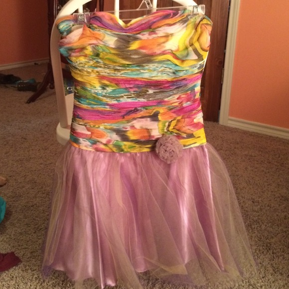 Playful, party prom dress!