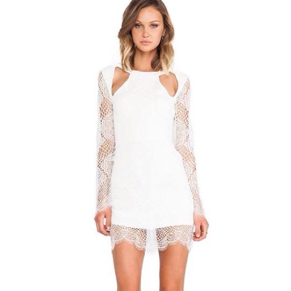 For Love & Lemons amazing lace cutout dress NWOT