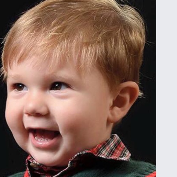 My son Jameson Christmas picture