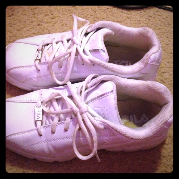 Walking white shoes. Less than the retail price