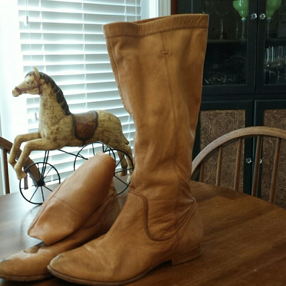 Frye slouch boots