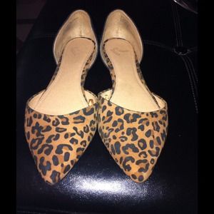 Leopard Flats Size10