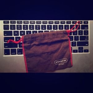 💯Authentic small coach dust bag