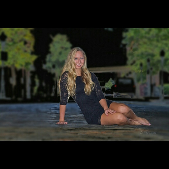 Black Lace Dress🐥🐥 - Picture 2 of 2