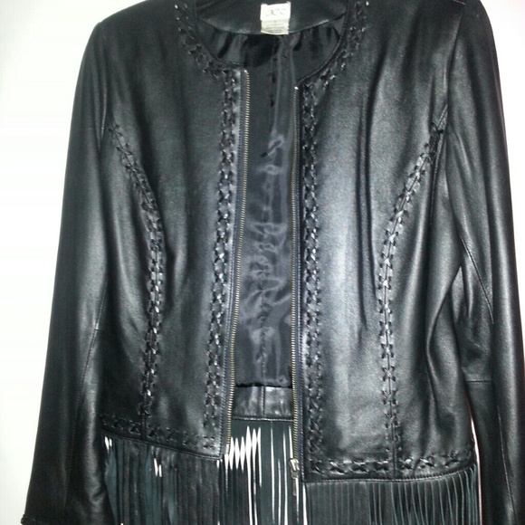 Lather jacket