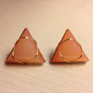 Wire wrapped earrings