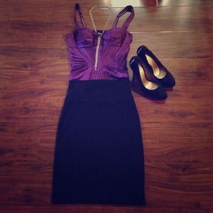 BEBE purple top