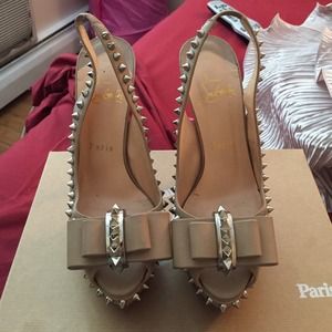💯 authentic "lady clou 150 calf vip/spikes