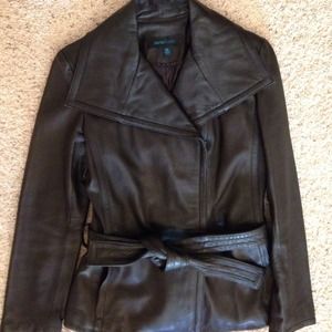 Siena Studio black xs soft leather jacket