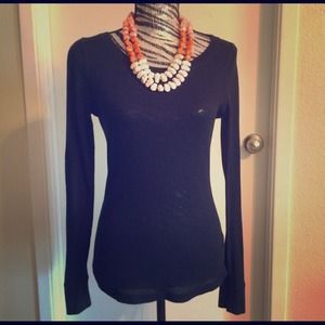 Black Long Sleeve Thermal