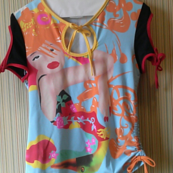 SOLD!!! Christian Dior Multicolor Top - S