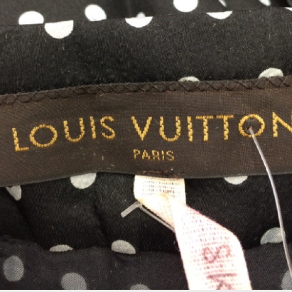 Louis Vuitton Polka Dot Logo Skirt - Picture 3 of 3