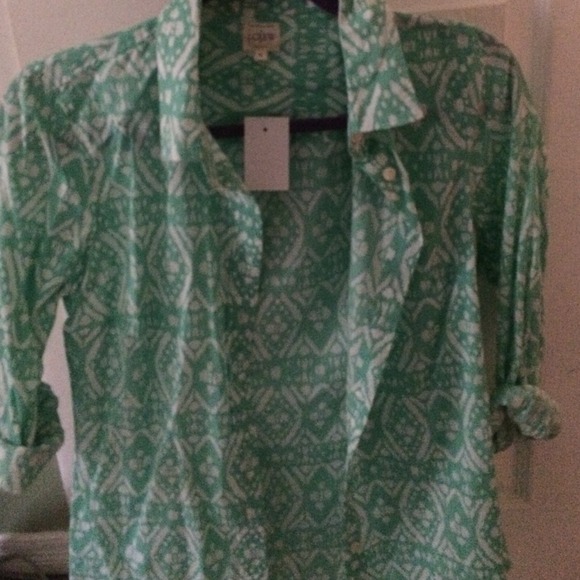 J. Crew long sleeve button up