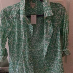 J. Crew long sleeve button up