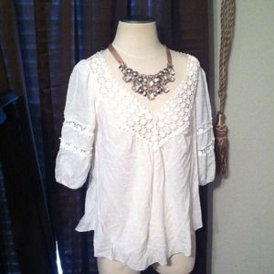 Bohemian flow top