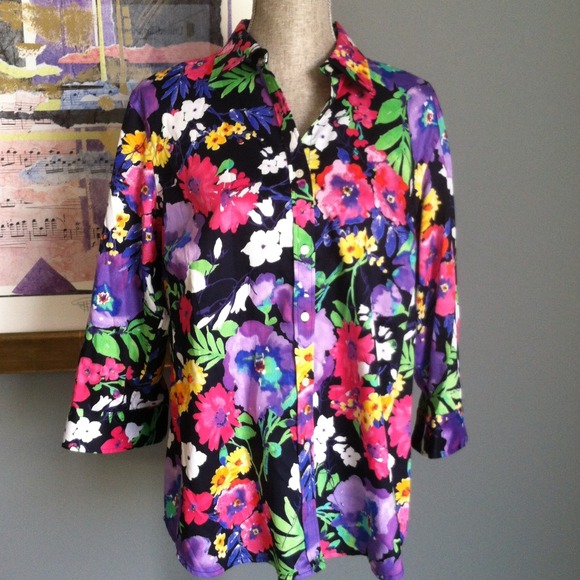 Ralph Lauren Tops - Ralph Lauren Floral Top