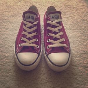Dark Red Converse