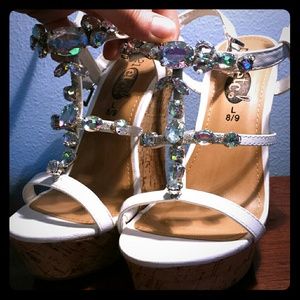 Rue 21 Rhinestone Heels