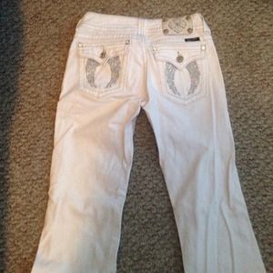 Miss me jeans -white