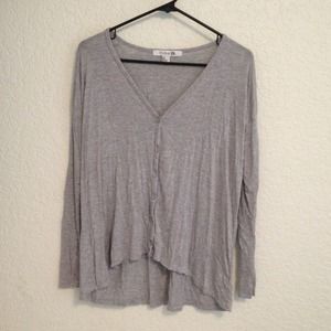 Forever 21 knit grey top