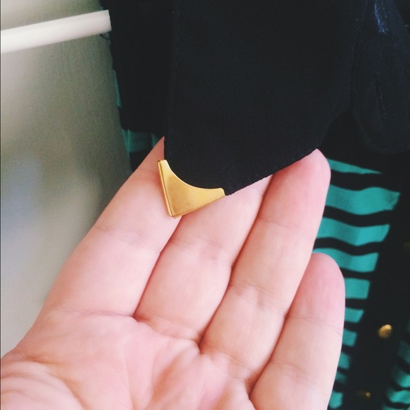 Mint & black hi-low dress - Picture 3 of 3