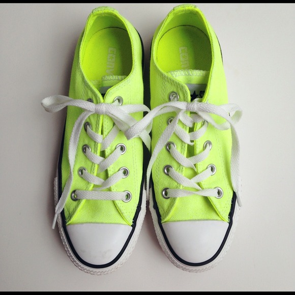 Neon Yellow/Lime Chuck Taylor All Star Converse