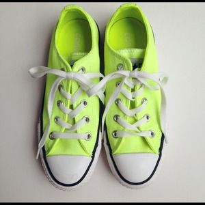 Neon Yellow/Lime Chuck Taylor All Star Converse