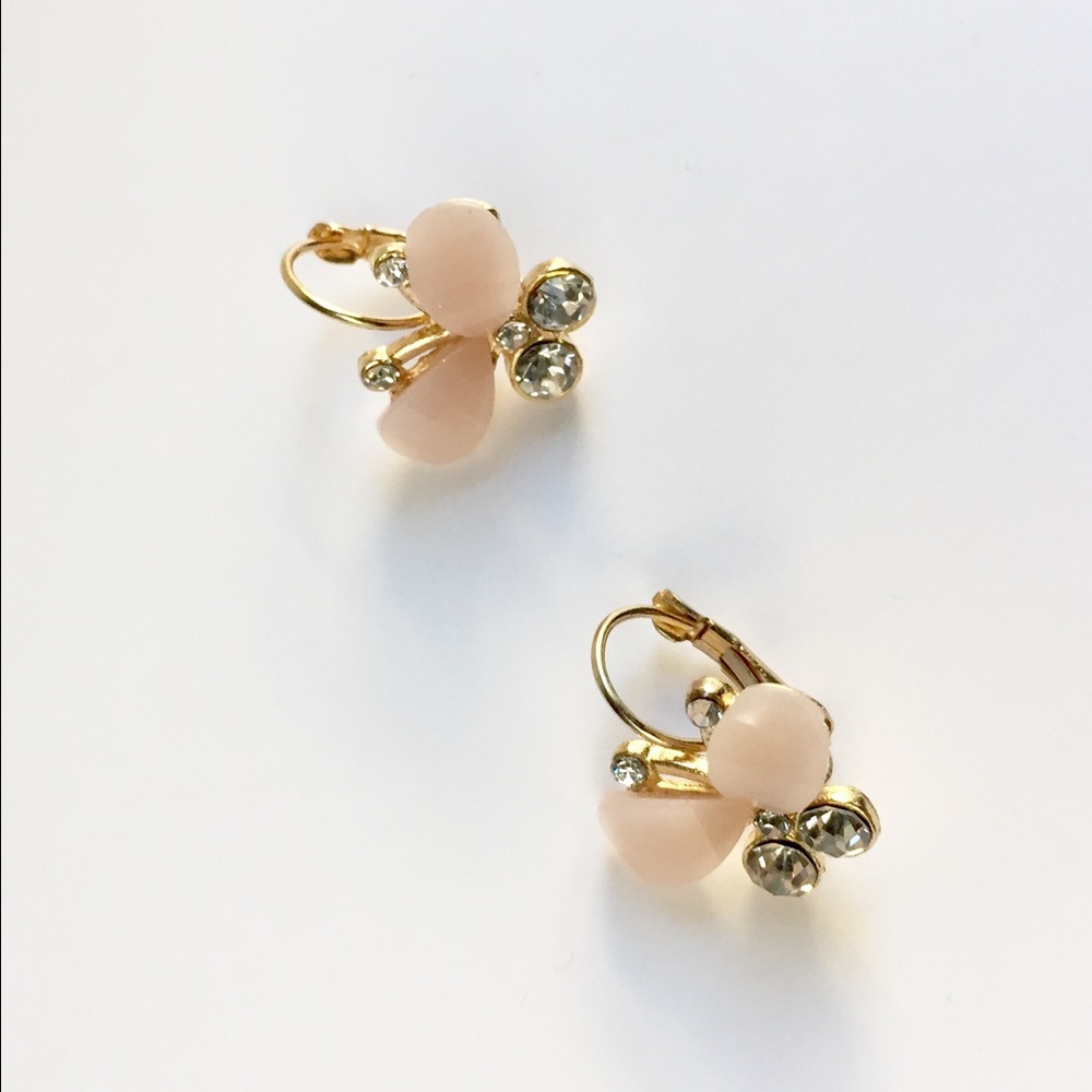 Orange Butterfly earrings