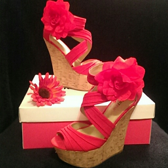 Open Toe Wedge