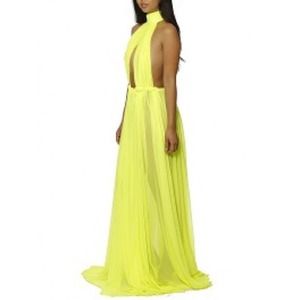 !♥️!!!!!!!!SOLD!!!!!!!!!♥️Yellow sheer maxi dress