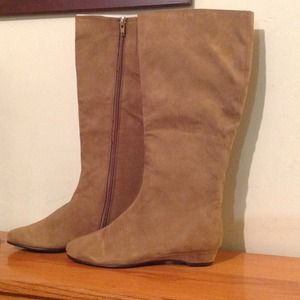 A2 Aerosoles Sota Bread tan Boots Size 8