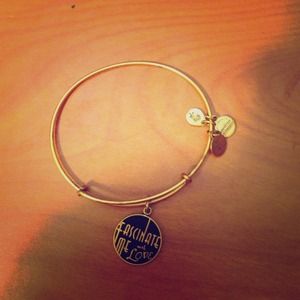 Alex and ani gold bangle