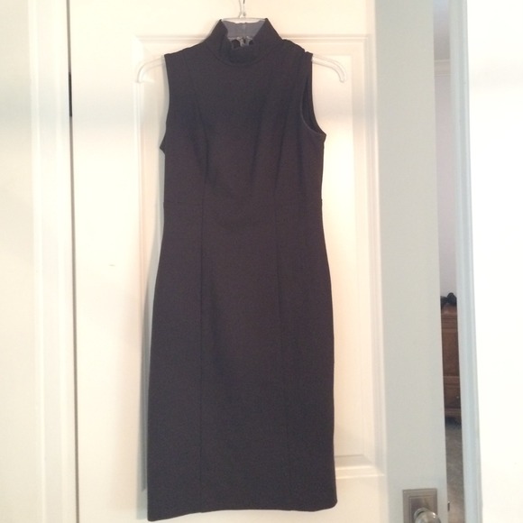 Etcetera sleeveless brown dress size 0