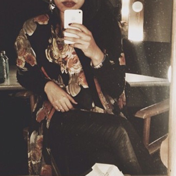 Floral kimono