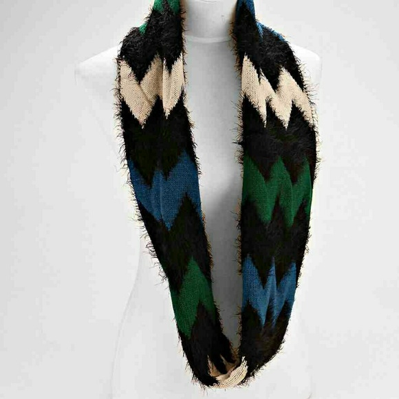 Clearance Chevron Snug Infinity Scarf - Picture 2 of 2