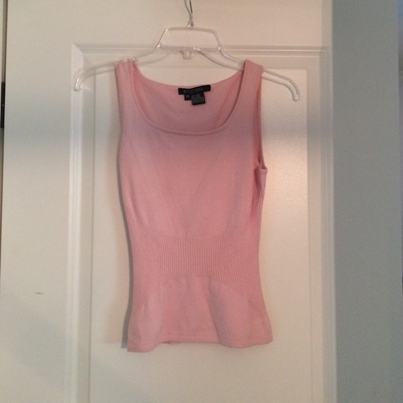 Etcetera pink sleeveless top size XS