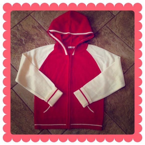 Red Paint Sweaters - RED PAINT Hooded Sweater