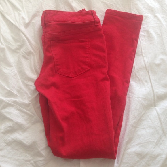 The Limited Red Jeans