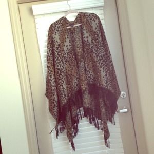 Urban Outfitters leopard wrap