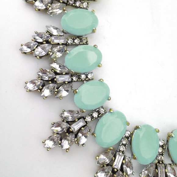 Jewelry | Mint green Crystal collar - Picture 3 of 3