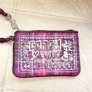 Coach wristlet