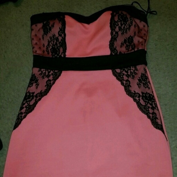 Sexy orangish coral dress