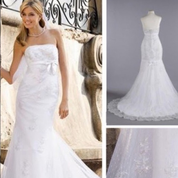 David's Bridal Wedding Gown
