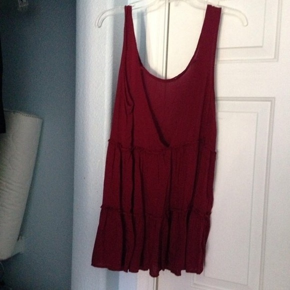 Red Brandy Melville Ingrid Dress
